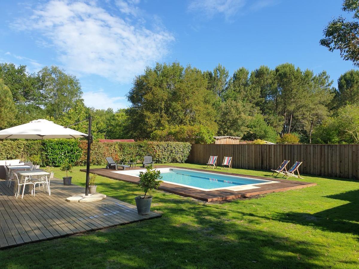 Bed and Breakfast La Grange du Born à Sainte-Eulalie-en-Born Extérieur photo
